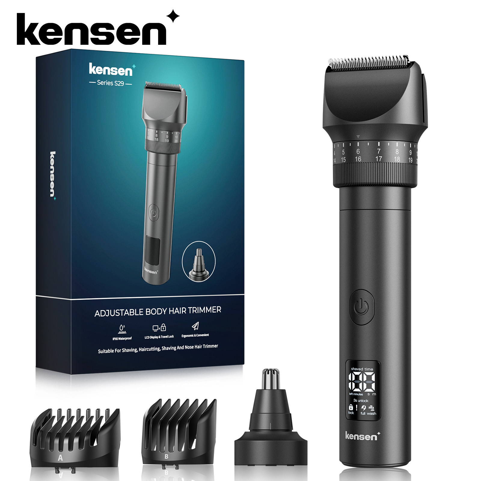 Men'S Grooming Razor - Kensen S29 Триммер для волос для