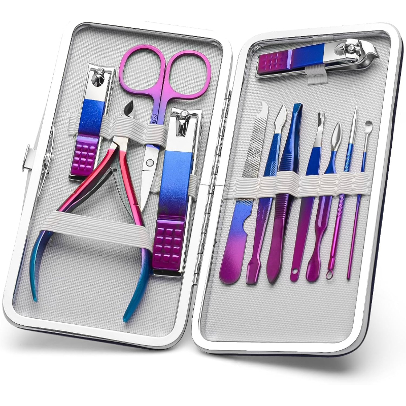 Mens Grooming Kit Gift - Маникюрный набор: кусачки для ногтей, педикюрный