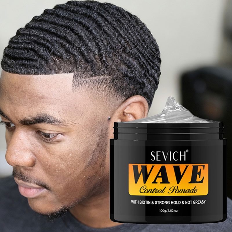Men'S Grooming Gel - Помада для глубоких волн для афроамериканцев,