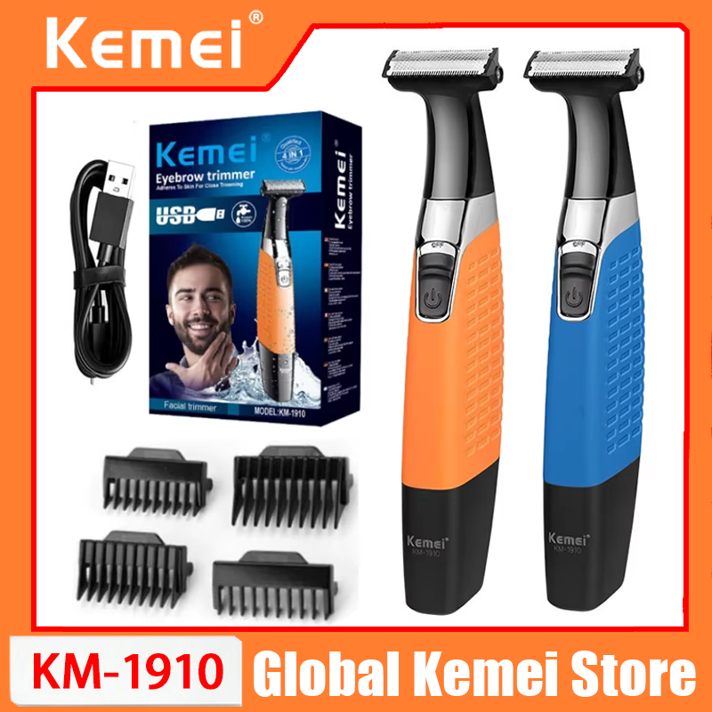 Men'S Grooming Razor - Электробритва Kemei KM-1910, перезаряжаемая, для бороды