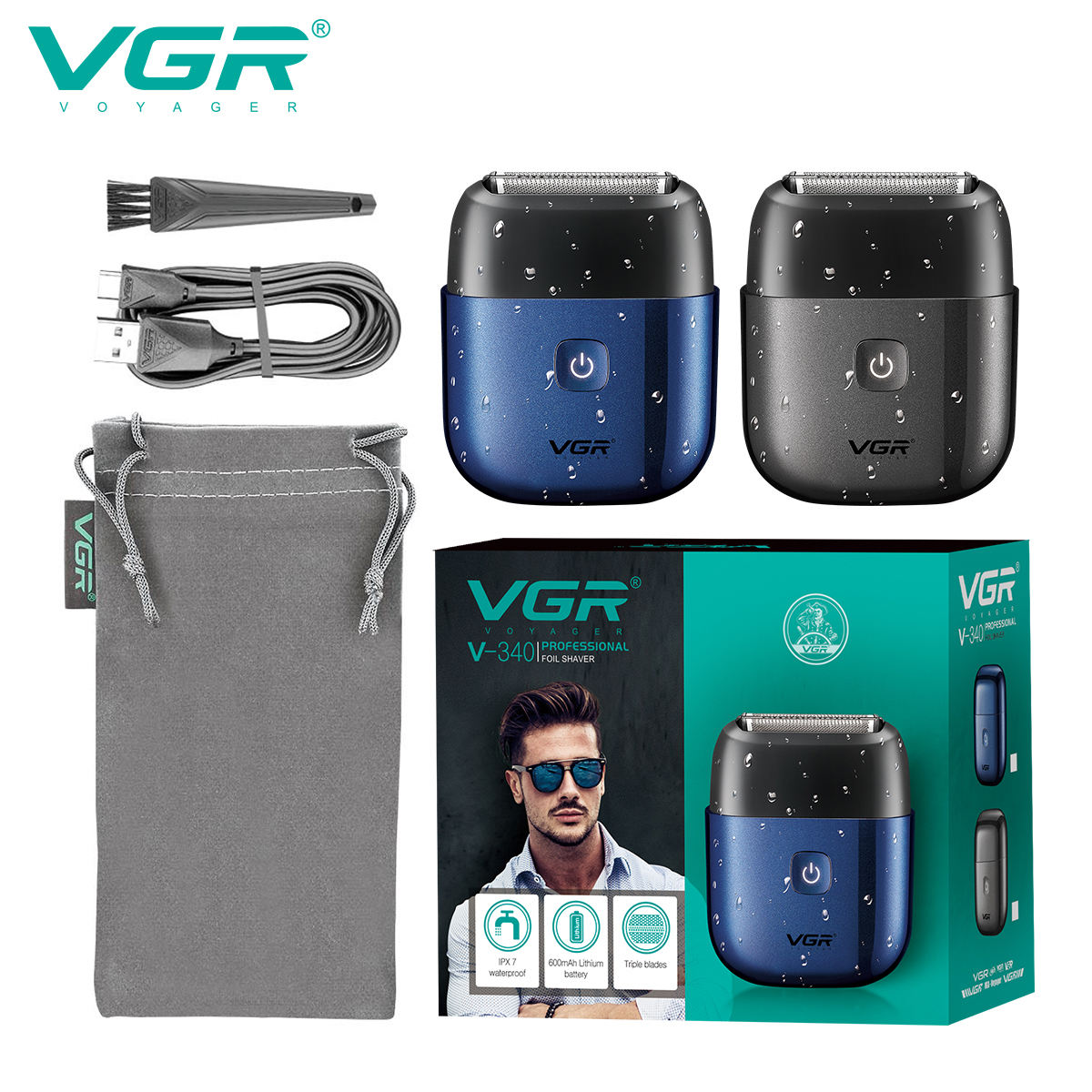 Бритва VGR 340, профессиональн – обзор и цена Men'S Grooming Razor
