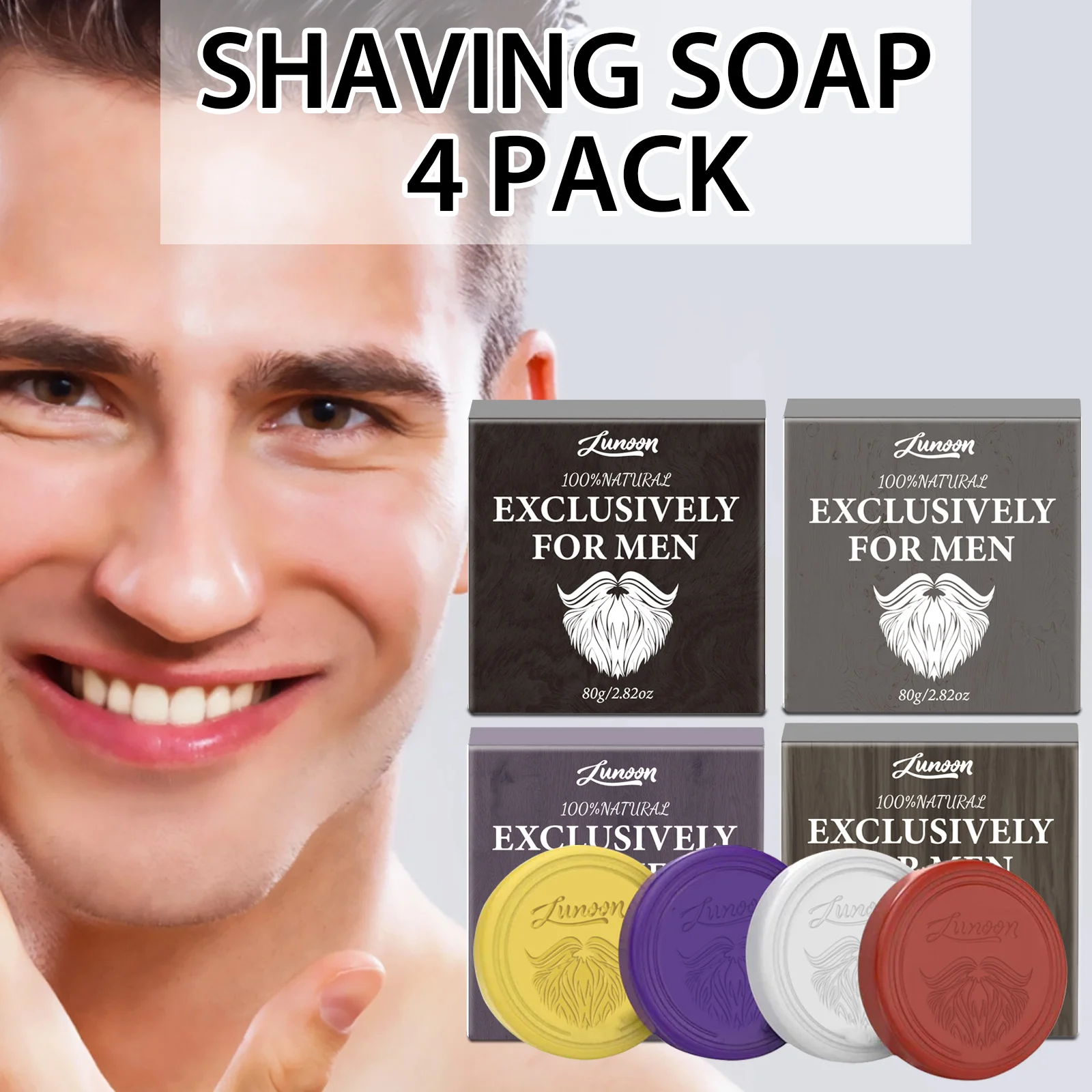 Мыло для бритья для мужчин, 4/ – обзор и цена Men'S Beard Grooming