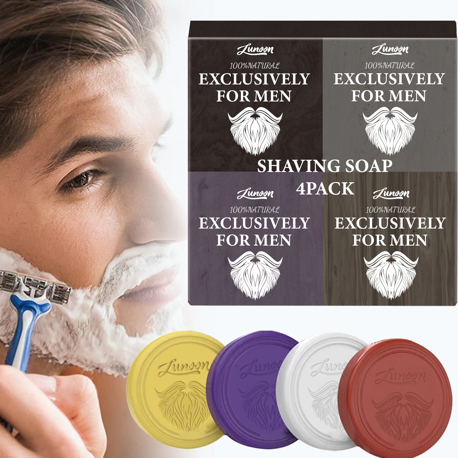 Мыло для бритья для мужчин, 4/ – обзор и цена Men'S Beard Grooming
