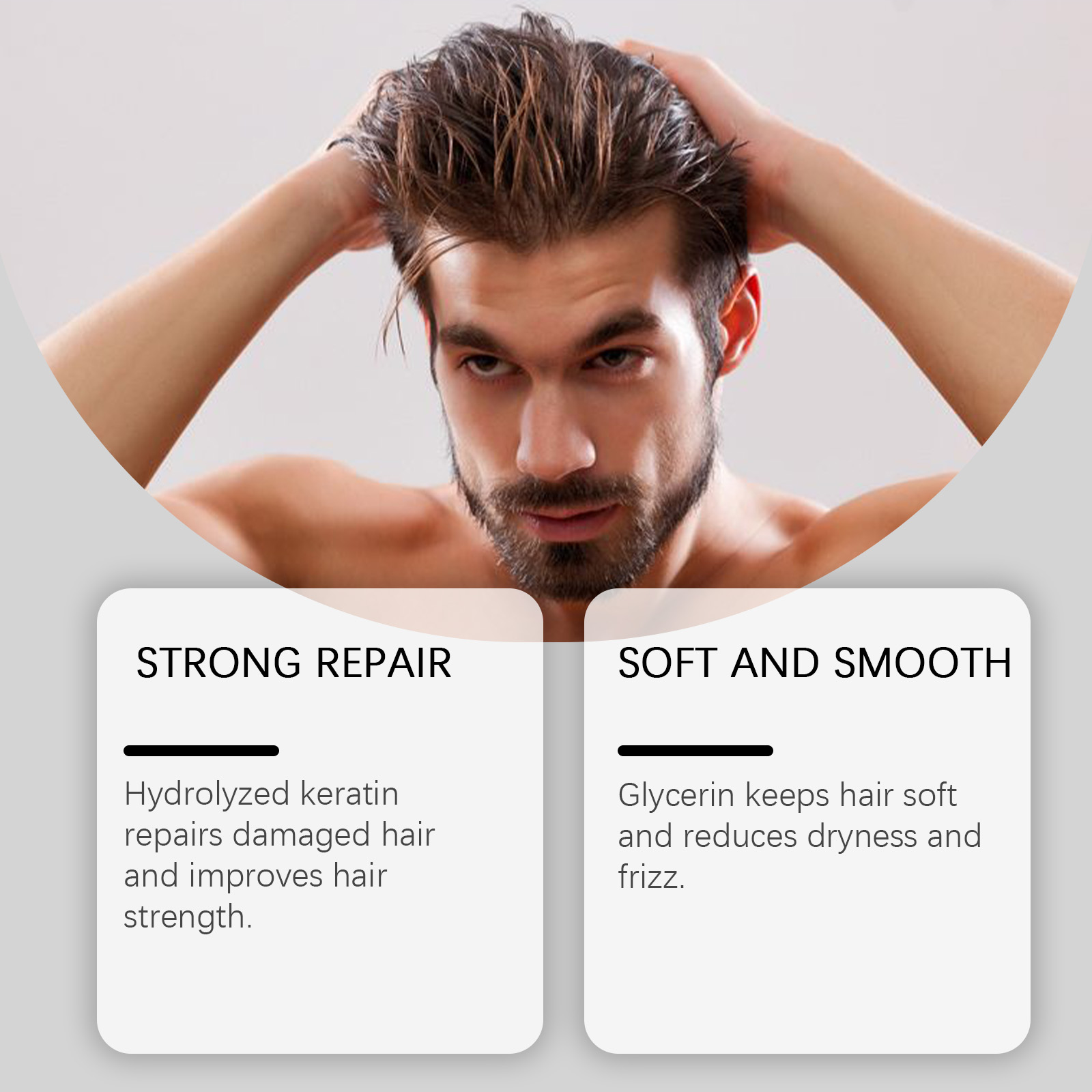 Кератиновый крем для укладки в – обзор и цена Men'S Grooming Gel
